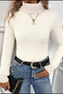 'Romilda' Turtleneck Knit Sweater - Celes Fashion